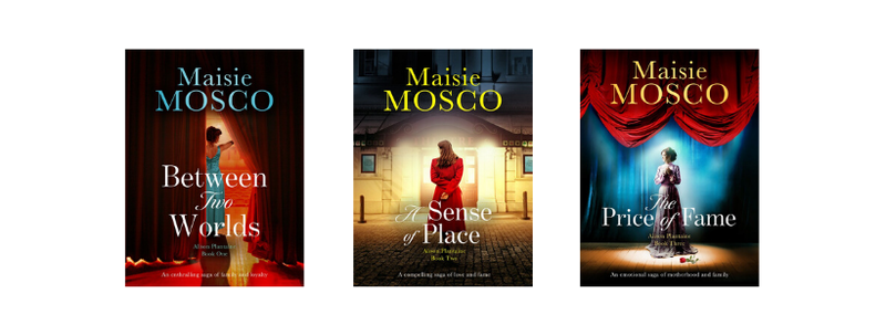 Between the Worlds, A Sense of Place and The Price of Fame, the three
books in the Alison Plantaine Series