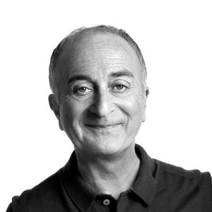 A portrait of Tony Robinson