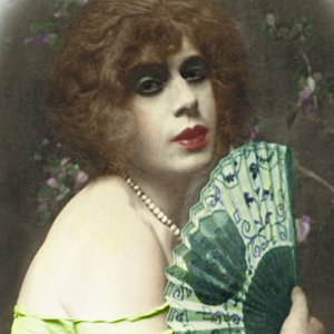 A portrait of Lili Elbe, edited by Niels Hoyer