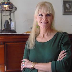 A portrait of Pauline Gedge