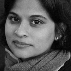 A portrait of Radha Vatsal